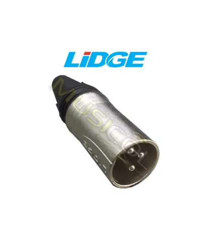 מחבר XLR זכר לכבל 