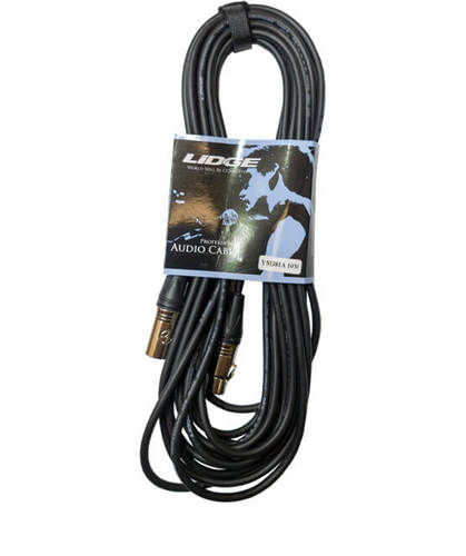 כבל מיקרופון מקצועי XLR - XLR באורך 10 מטר