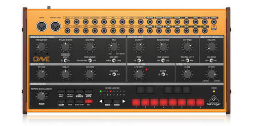 סינטיסייזר Semi Modular אנלוגי עם 3340 VCO, סיקוונסר 32 צעדים ואופציה לשרשור פוליפוני עד 16 קולות