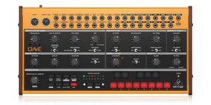 סינטיסייזר Semi Modular אנלוגי עם 3340 VCO, סיקוונסר 32 צעדים ואופציה לשרשור פוליפוני עד 16 קולות