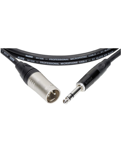 כבל XLR - PL באורך 3 מטר