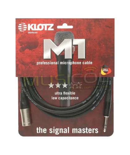 כבל XLR - PL באורך 3 מטר