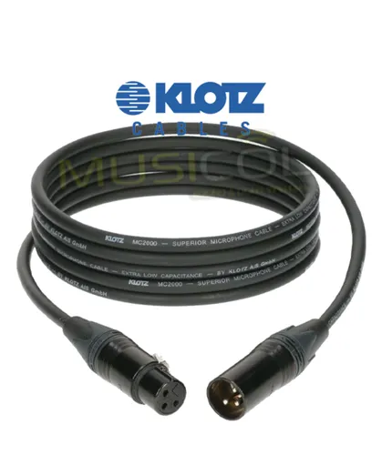 כבל מיקרופון יוקרתי XLR - XLR באורך 20 מטר