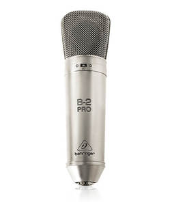 מיקרופון קונדנסר אולפני דיאפרגמה כפולה BEHRINGER B-2PRO