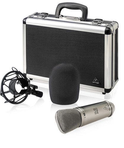 מיקרופון קונדנסר אולפני דיאפרגמה כפולה BEHRINGER B-2PRO