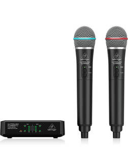 סט אלחוטי כפול 2.4GHz, מיקרופונים ידניים