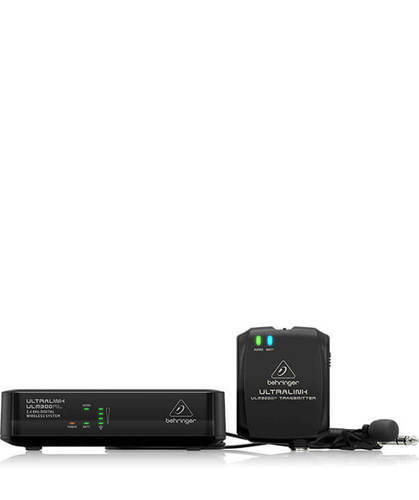 סט אלחוטי בודד 2.4GHz, מיקרופון דש