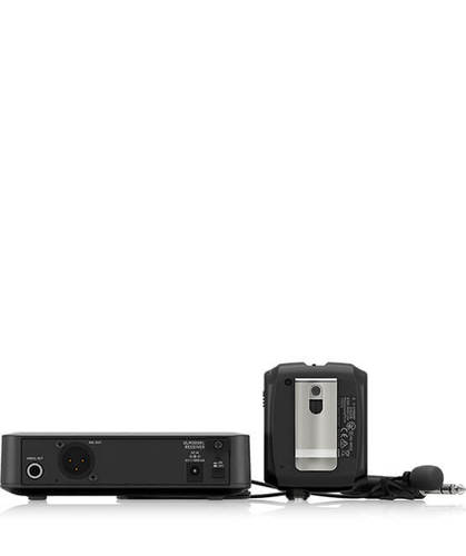 סט אלחוטי בודד 2.4GHz, מיקרופון דש