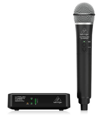 סט אלחוטי בודד 2.4GHz, מיקרופון ידני