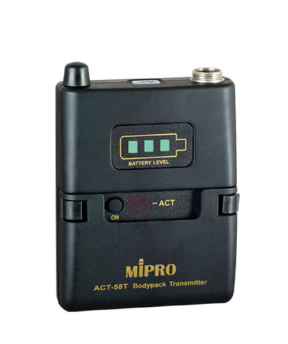 משדר כיס/חגורה עבור סדרת 5.8GHz (לא כולל מיקרופון מדונה או דש)