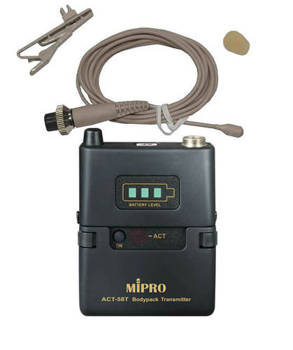 סט מיקרופון אלחוטי עם נק מייק מסדרת 5.8GHz