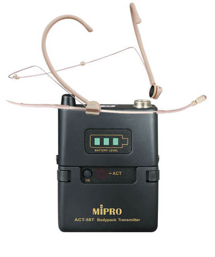 סט מיקרופון אלחוטי עם מדונה מסדרת 5.8GHz