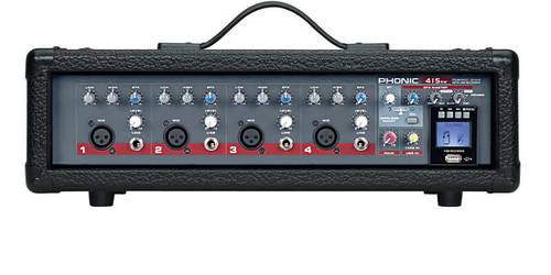מיקסר מגבר 150W RMS עם 4 כניסות נגן/מקליט USB, BT