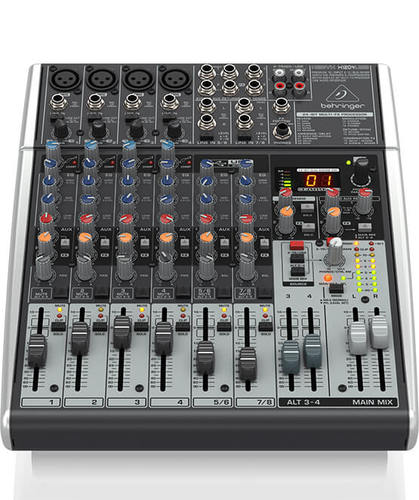 מיקסר 8 כניסות אפקט לשירה וכרטיס קול XENYX X1204USB