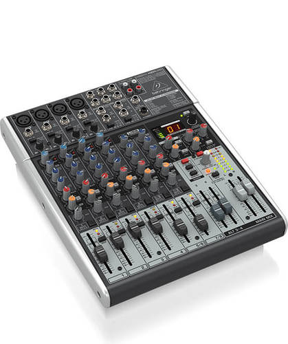 מיקסר 8 כניסות אפקט לשירה וכרטיס קול XENYX X1204USB