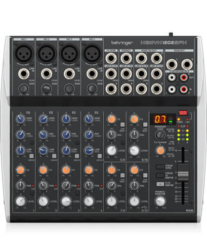 מיקסר מיני 12 כניסות ואפקט שירה XENYX 1202SFX