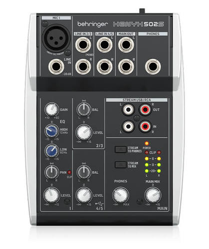 מיקסר 5 כניסות XENYX 502S