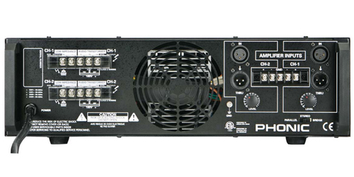 מגבר הספק 2X200W עם שנאי קו