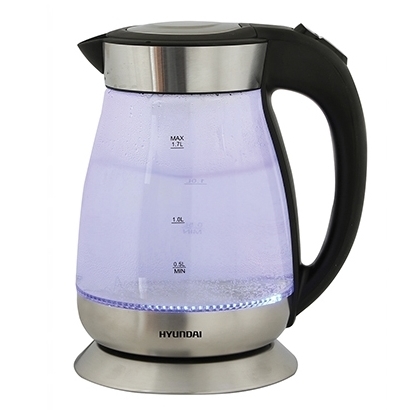 קומקום זכוכית 1.7 ליטר Hyundai יונדאי