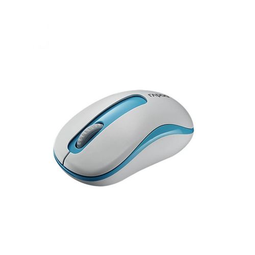 ‏עכבר ‏אלחוטי צבע לבן/כחול RAPOO M10 Plus