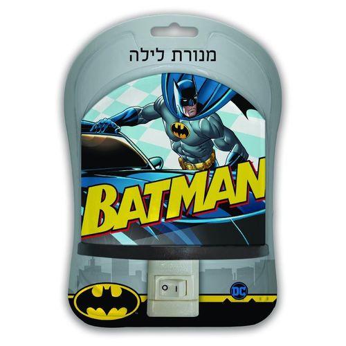 מנורת לילה עם חיבור לשקע חשמל - באטמן II