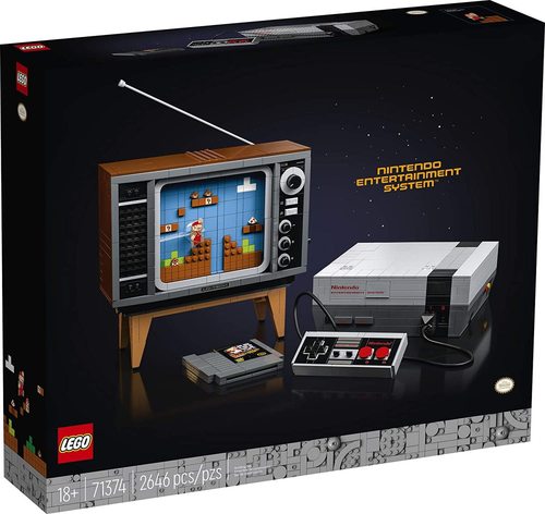 לגו - סופר מריו מערכת בידור נינטנדו - LEGO NINTENDO ENTERTAINMENT SYSTEM 71374