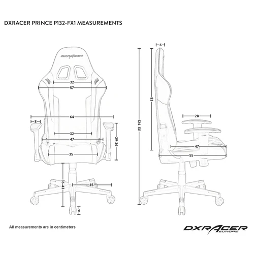 כיסא גיימינג DxRacer Prince Pink