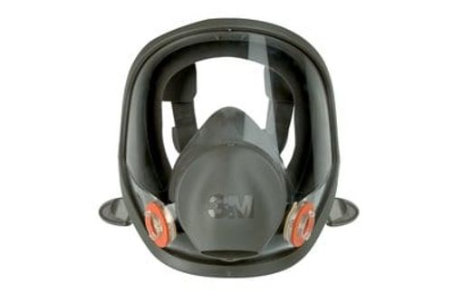 מסכת גז לשימוש עם 2 מסננים, דגם 3M 6800 למגוון יישומים