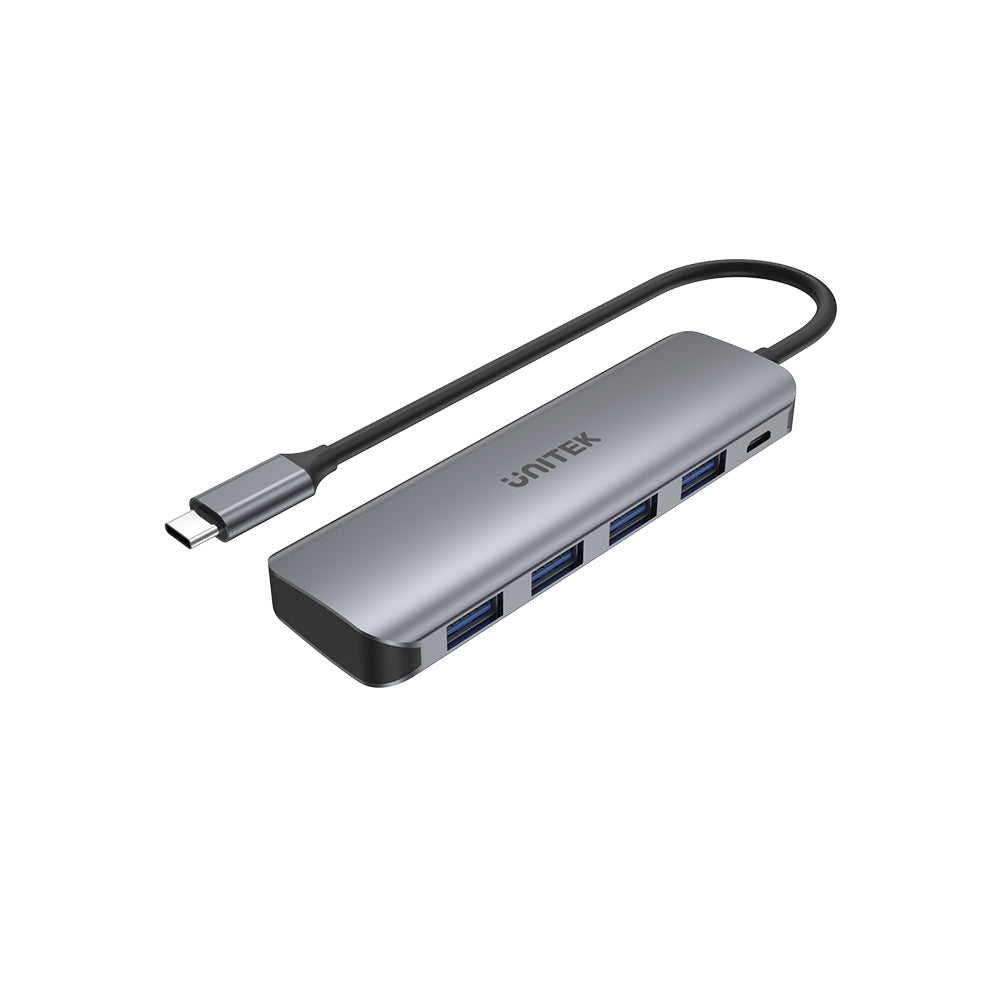 מפצל  USB-C עם 4 יציאות Unitek H1107A  USB-3  