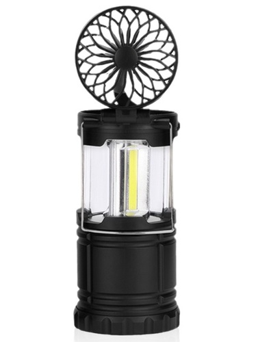 פנס עששית תאורה גדול משולב מאוורר מתכוונן ForceLight