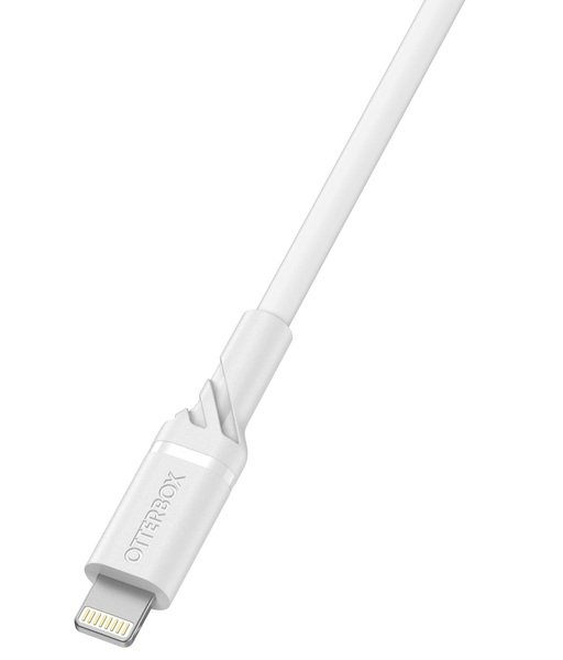 כבל סינכרון וטעינה Otterbox דגם USB&Ligh 1m לבן