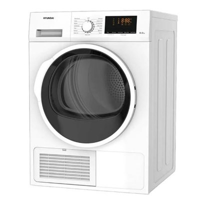 מייבש כביסה קונדנסור 8Kg יונדאי HAQ-80C1