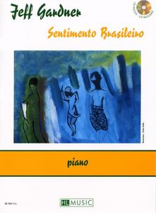 ספר תווים Jeff Gardner's Sentimento Brasileiro Piano Book