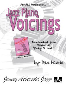 ספר תווים Jazz Piano Voicings - Transcribed From Volume 41 'Body & Soul'