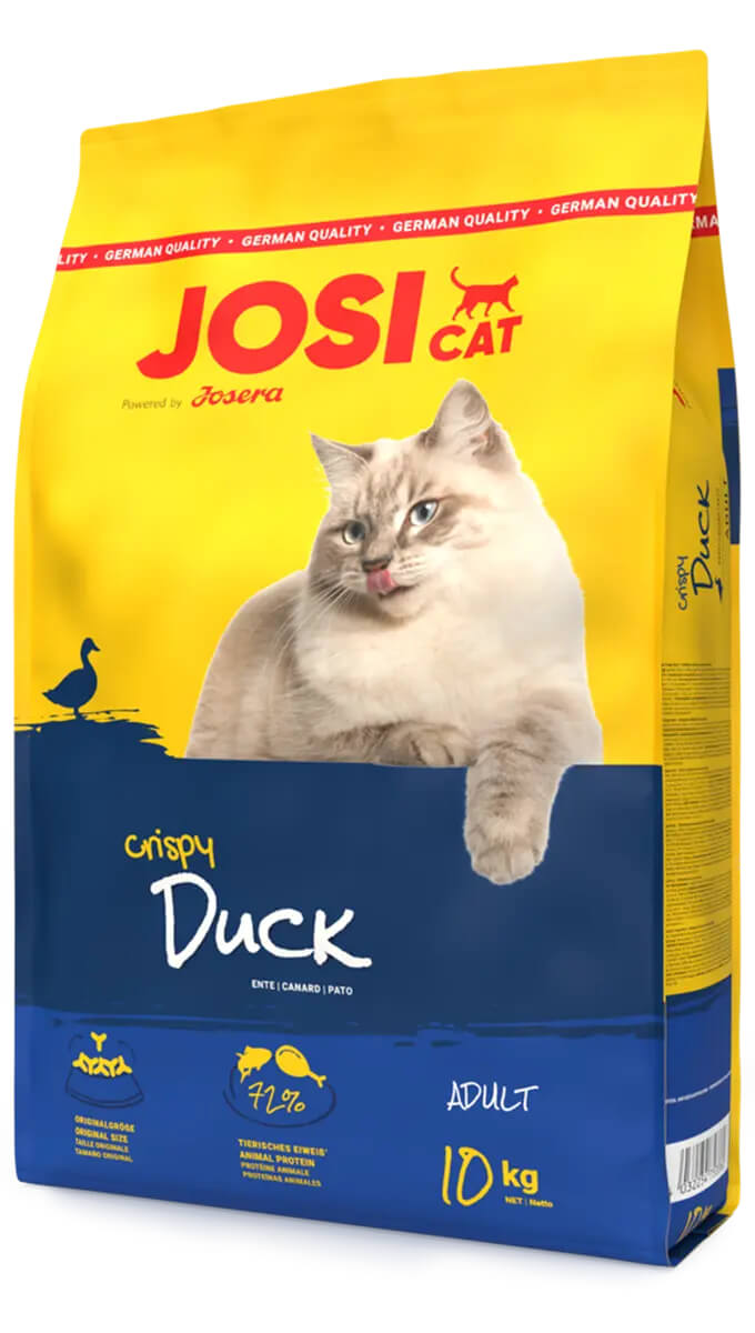 גוסיקט Josicat - מזון יבש לחתולים בטעם ברווז 18 קג