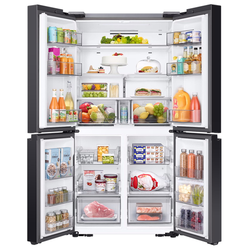 מקרר מקפיא תחתון 4 דלתות SAMSUNG סמסונג RF83DB9025WH