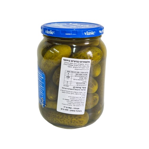 ולאסיק מלפפון כבוש בייבי דיל שלם 946 מ