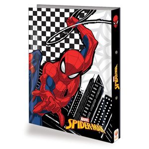 קלסר פוליו עשוי קרטון בגודל גב 4 - ספיידרמן