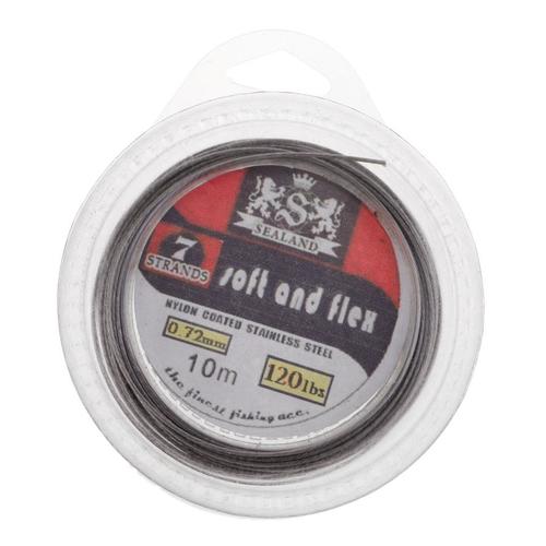 חוט פלדה SOFT AND FLEX - 10m 40LB 