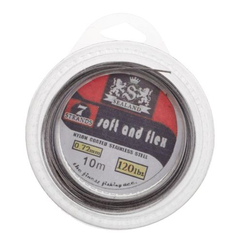 חוט פלדה SOFT AND FLEX - 10m 80LB 