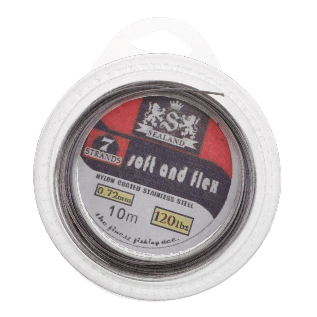 חוט פלדה SOFT AND FLEX - 10m 100LB 