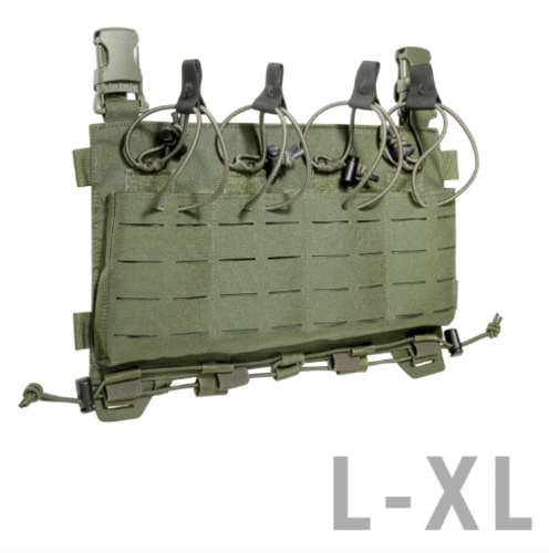 פאוצים לווסט  Carrier Mag Panel LC M4 L/XL (size 2) זית - TASMANIAN TIGER