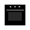 ‏תנור בנוי Midea 65M40M14F מידאה - 6799