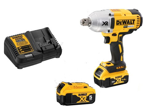 סט מפתח בוקסות נטען DEWALT DCF897P2 BL 18V 