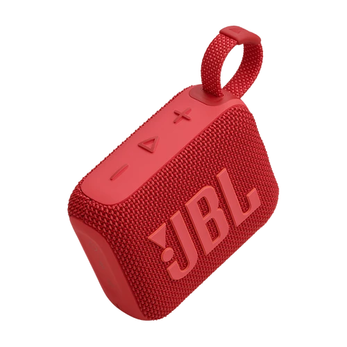 רמקול אלחוטי נייד JBL Go 4 אדום (יבואן רשמי)