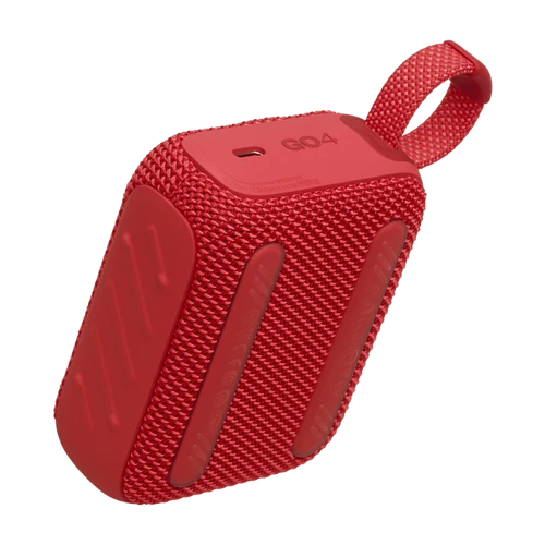 רמקול אלחוטי נייד JBL Go 4 אדום (יבואן רשמי)