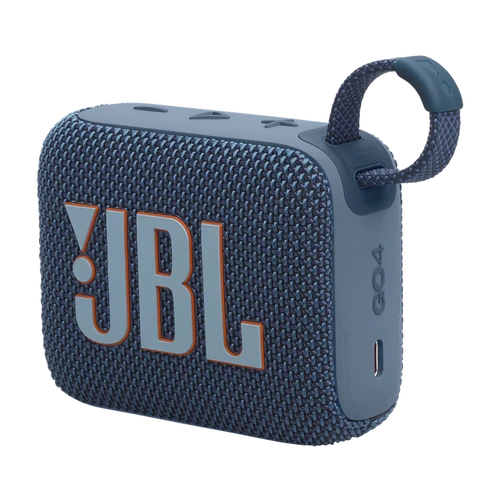 רמקול אלחוטי נייד JBL Go 4 כחול (יבואן רשמי)