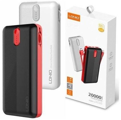 מטען נייד LDNIO ABC 20000mAh+ 3in1