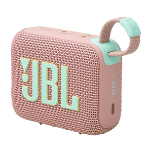 רמקול אלחוטי נייד JBL Go 4 ורוד (יבואן רשמי)