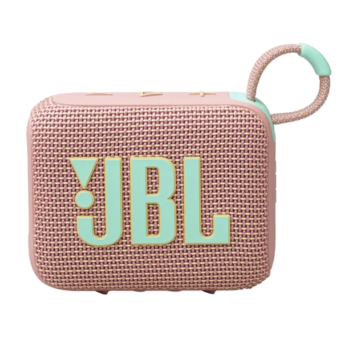 רמקול אלחוטי נייד JBL Go 4 ורוד (יבואן רשמי)